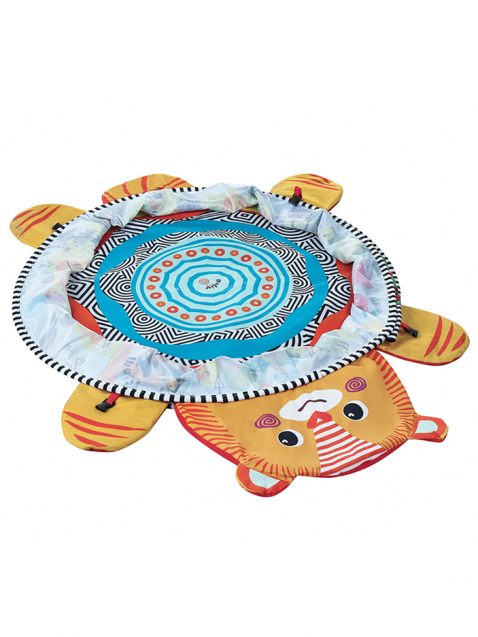 Sevimli Aslan Desenli Bebek Aktivite Halısı ve Top Havuzu - 3