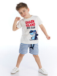 Shark Club Erkek Çocuk Şort Takım - Thumbnail