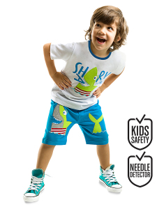 Shark island Shorts Set - Denokids