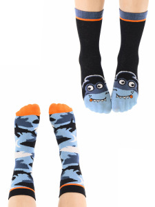 Shark Party Boy Socks Set - 6