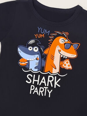 Shark Party Boy T-shirt
