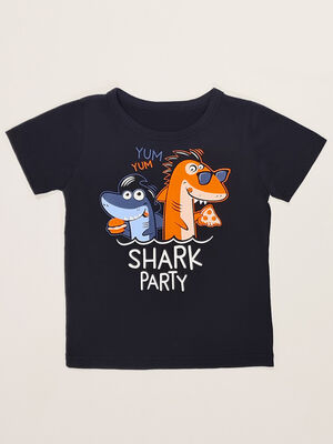 Shark Party Köpekbalığı Erkek Çocuk T-shirt