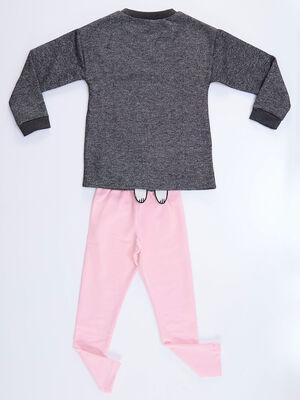 Shinny Cat Girl Leggings Set - 4