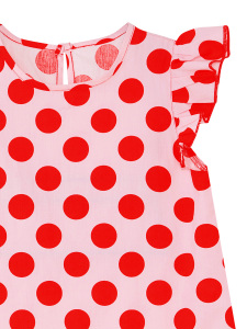 Shiny Cat Girl Poplin Dress - 6