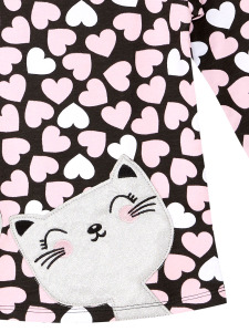 Silver Cat Girl Dress - 5