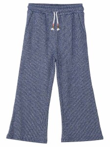 Silver Cat Girl Knitted Navy Blue Tracksuit - 6