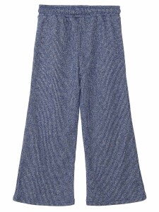 Silver Cat Girl Knitted Navy Blue Tracksuit - 7