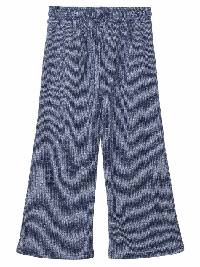 Silver Cat Girl Knitted Navy Blue Tracksuit - 7