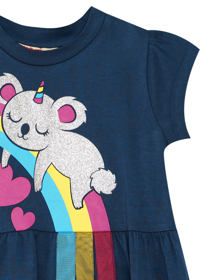 Silver Koala Girl Dress - 6