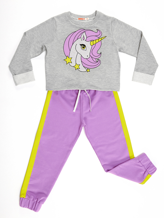 Silver Unicorn Girl Tracksuit - 3