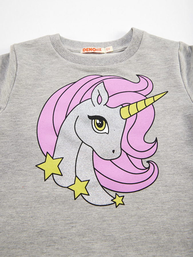 Silver Unicorn Girl Tracksuit - 5