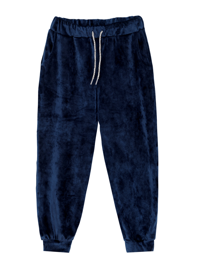 Silver Unicorn Girl Velvet Tracksuit - 7