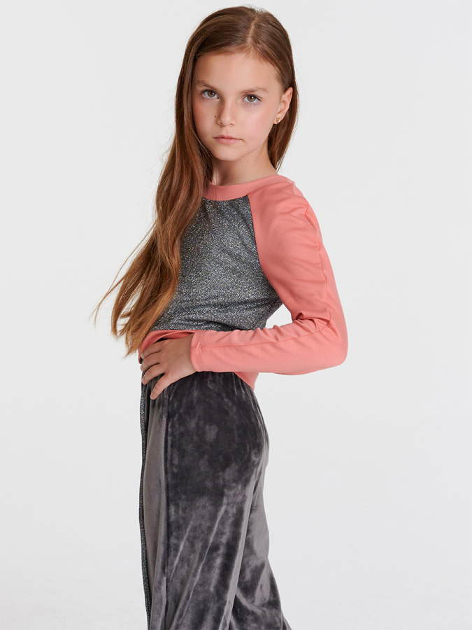 Simli Kadife Eşofman Takım - 3