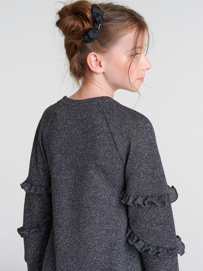 Simli Örme Elbise - 3