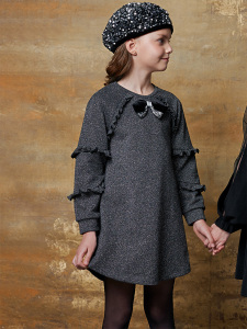 Simli Örme Elbise - 4