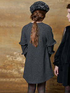 Simli Örme Elbise - 5