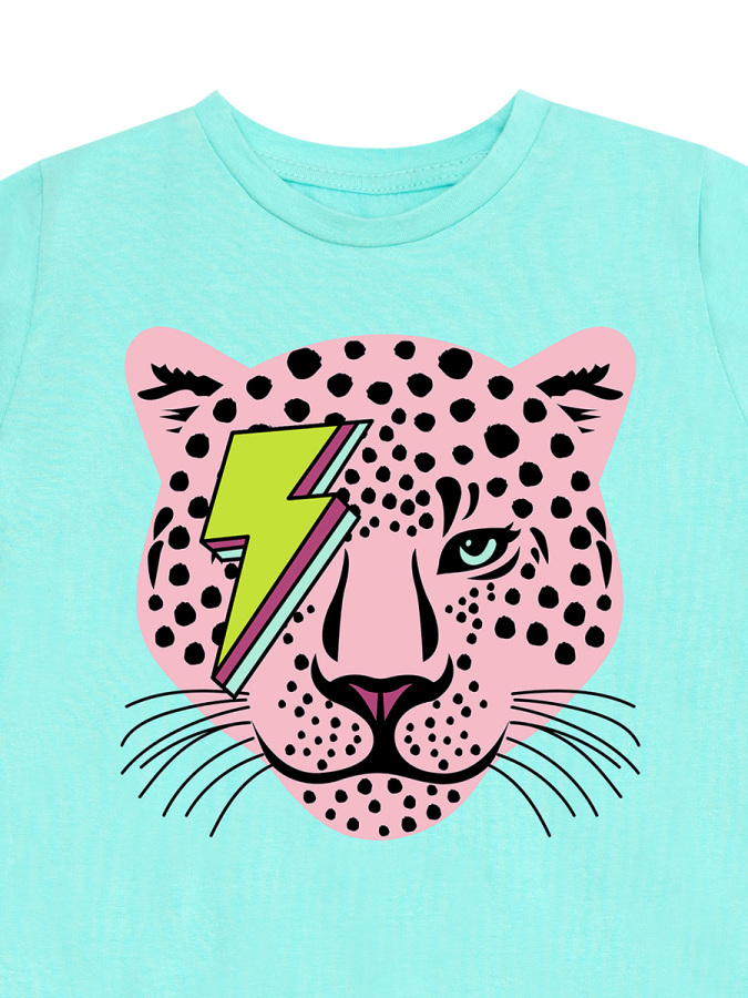 Şimsek Aslan Kız Çocuk Yazlık T-shirt Tayt Takım - 8