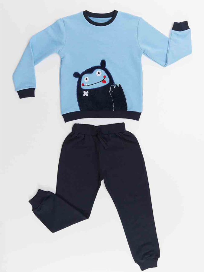 Cute Monster Boy Tracksuit - 3