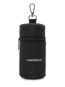 Siyah Biberon Çantası ve Anne Sütü Taşıma Çantası - Carry Bliss