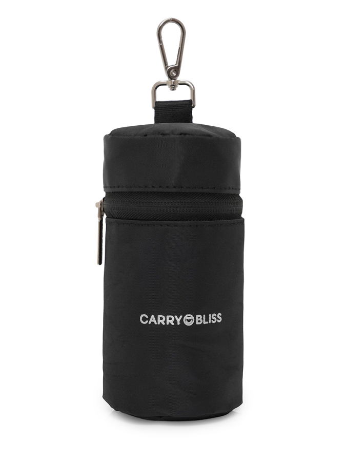 Siyah Biberon Çantası ve Anne Sütü Taşıma Çantası - 1