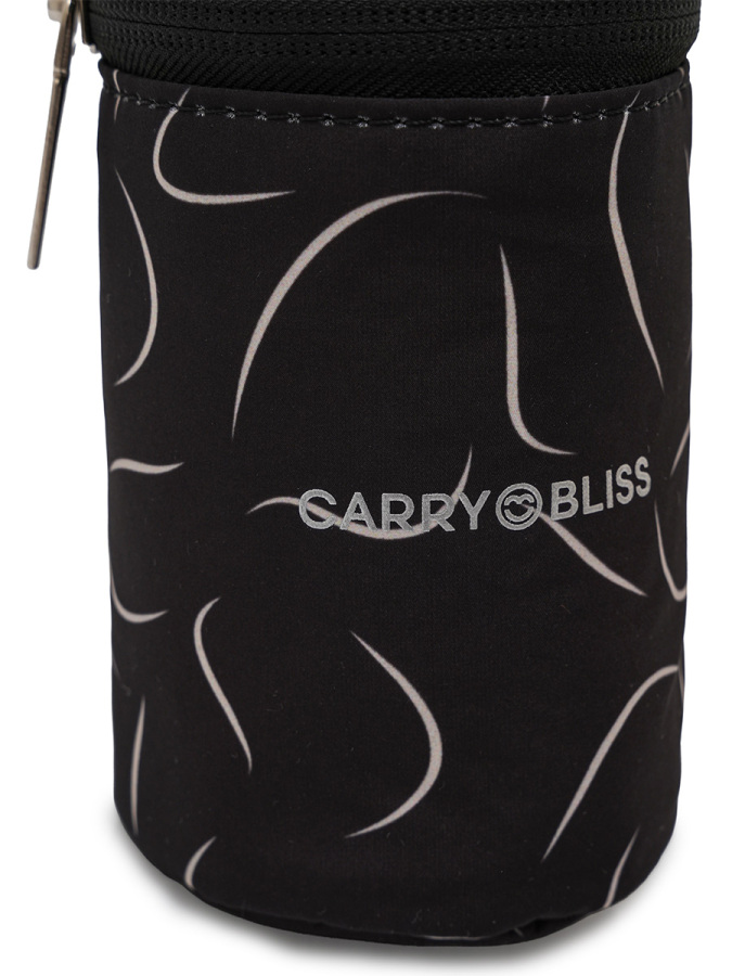 Siyah Dalga Mini Biberon-Anne Sütü Taşıma Çantası - 5