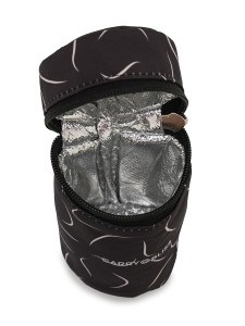 Siyah Dalga Mini Biberon-Anne Sütü Taşıma Çantası - 6