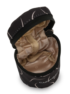 Siyah Dalga PaciPal Astarlı Emzik Saklama Çantası - 5