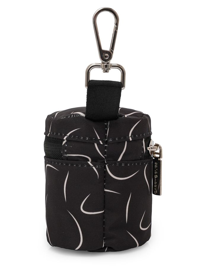 Siyah Dalga PaciPal Astarlı Emzik Saklama Çantası - 6
