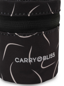 Siyah Dalga PaciPal Astarlı Emzik Saklama Çantası - 7