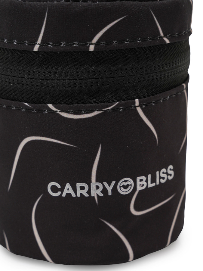 Siyah Dalga PaciPal Astarlı Emzik Saklama Çantası - 7