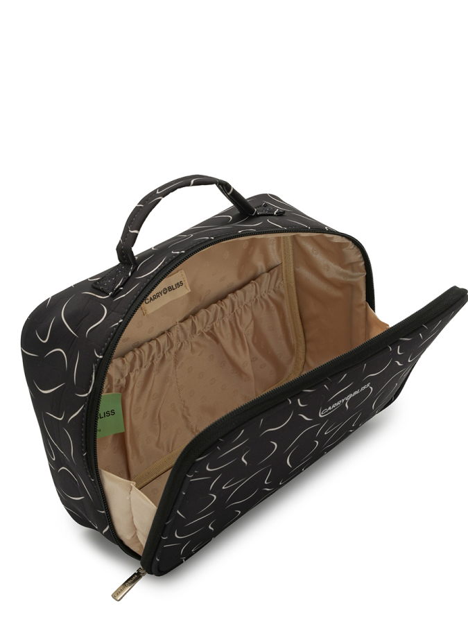 Siyah Dalgalı TidyPack Bebek Bez Düzenleme Çantası - 3