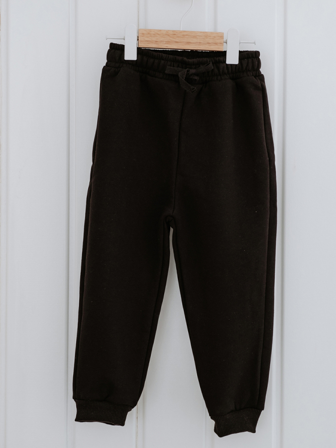 Siyah Jogger Pantolon- Eşofman Altı Kız Çocuk - 3