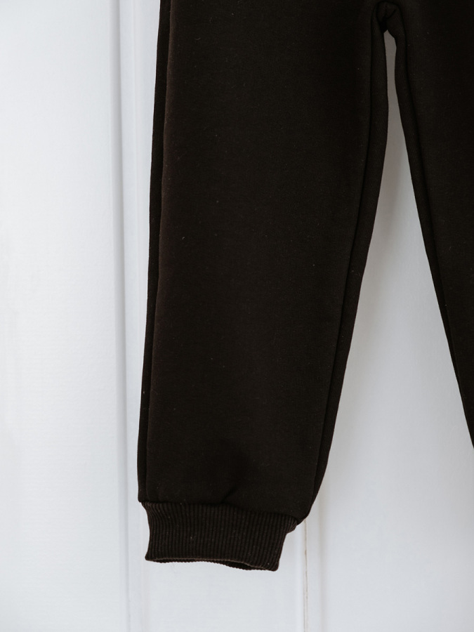 Siyah Jogger Pantolon- Eşofman Altı Kız Çocuk - 4