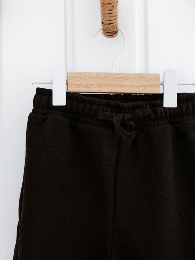 Siyah Jogger Pantolon- Eşofman Altı Kız Çocuk - 5