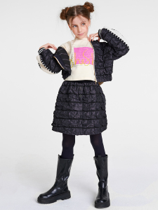 Siyah Kapişonlu Ceket - 3