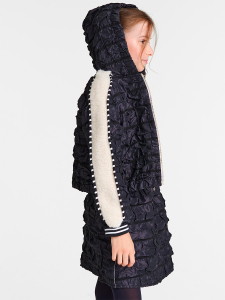 Siyah Kapişonlu Ceket - SheShe