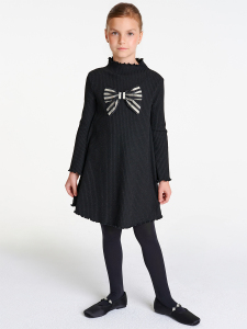 Siyah Örme Elbise - SheShe