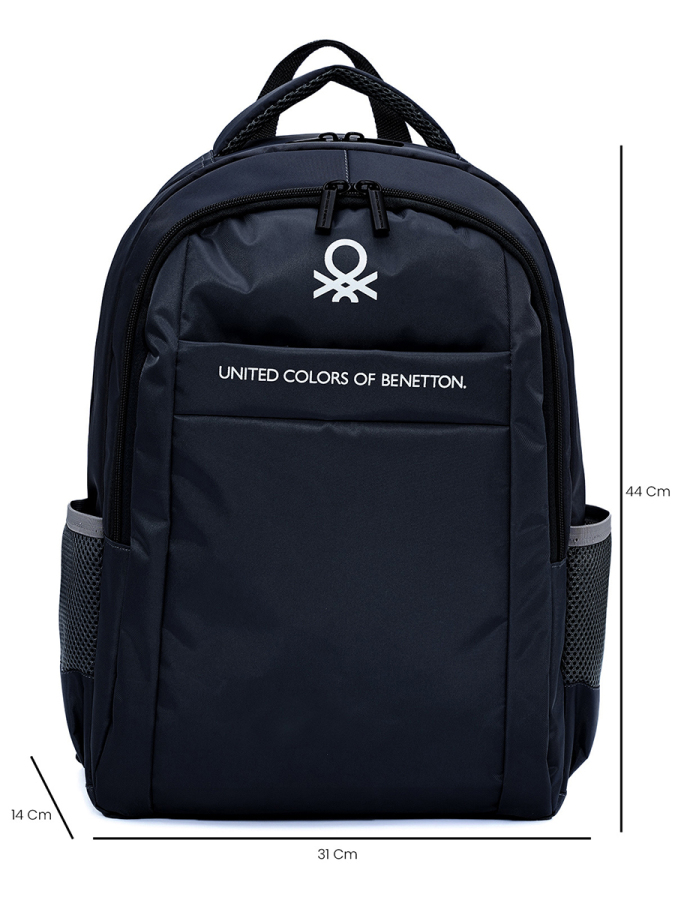 Siyah Unisex Günlük Kullanım Sırt Çantası - 2