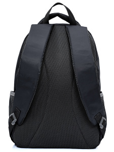 Siyah Unisex Günlük Kullanım Sırt Çantası - 3