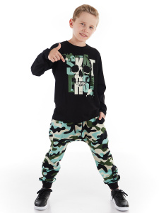 Skate Camo Boy T-shirt&Pants Set - MSHB&G