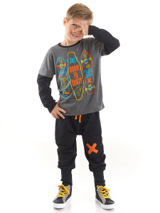 Skate Erkek Çocuk T-shirt Pantolon Takım - MSHB&G