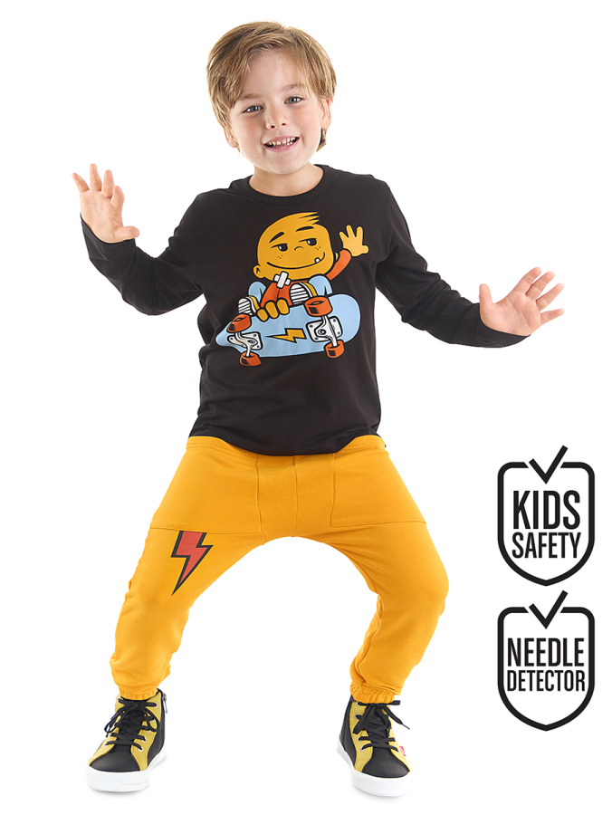 Skate Thunder Erkek Çocuk T-shirt Pantolon Takım - 1