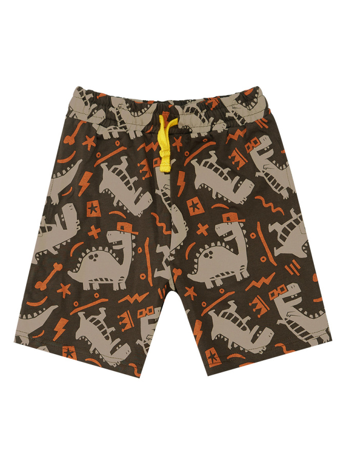 Skater Dino Boy T-shirt&Shorts Set - 7