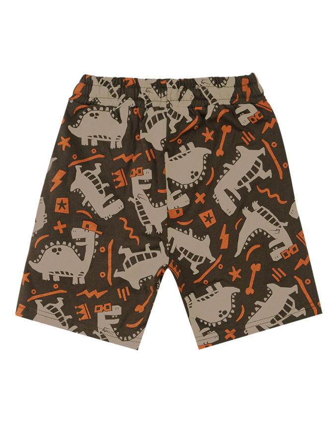 Skater Dino Boy T-shirt&Shorts Set - 7