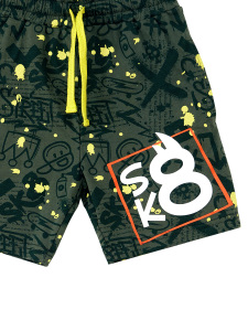 Skater Hippo Boy T-shirt&Shorts Set - 2