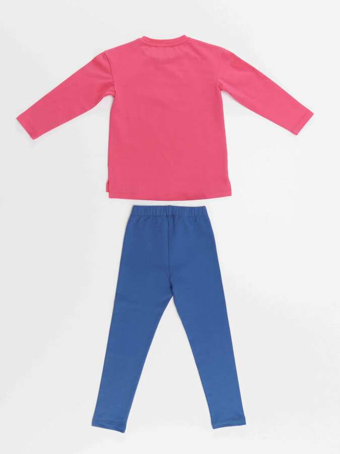 Skater Panda Girl T-shirt&Leggings set - 4