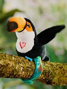 Slap Bant Konuşan Hareketli Tukan Kuş Oyuncak Bileklik Toucan - 3