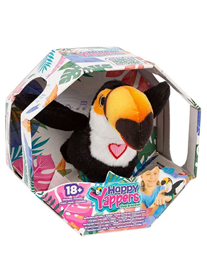 Slap Bant Konuşan Hareketli Tukan Kuş Oyuncak Bileklik Toucan - 4