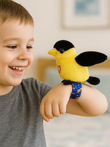 Slap Bant Sesli Hareketli Oriolus Kuş Oyuncak Bileklik - Happy Yappers