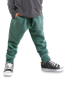 Slim Fit Boy Khaki Joggers - 2